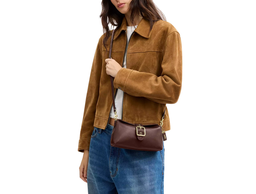 Coach Women's Abbie Shoulder Bag Gold/Maple