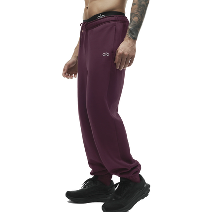 alo Men's Accolade Sweatpant Rich Bordeaux