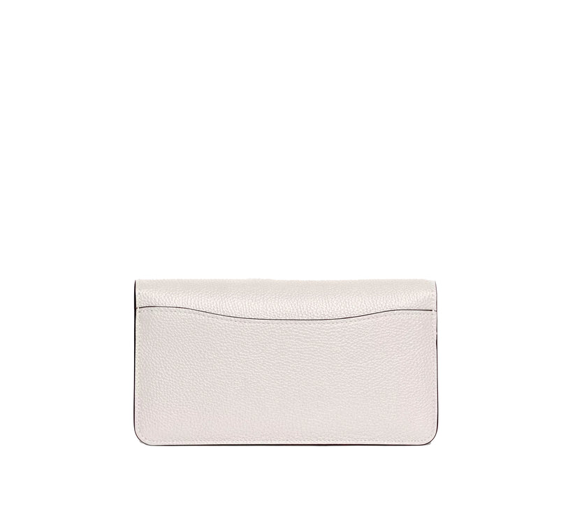 Coach Women's Tabby Chain Clutch Brass/Chalk