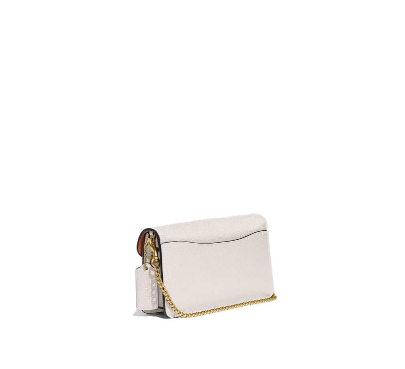 Coach Women's Tabby Chain Clutch Brass/Chalk