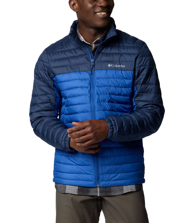 Columbia Men's Silver Falls II Jacket Mountain Blue/Collegiate Navy