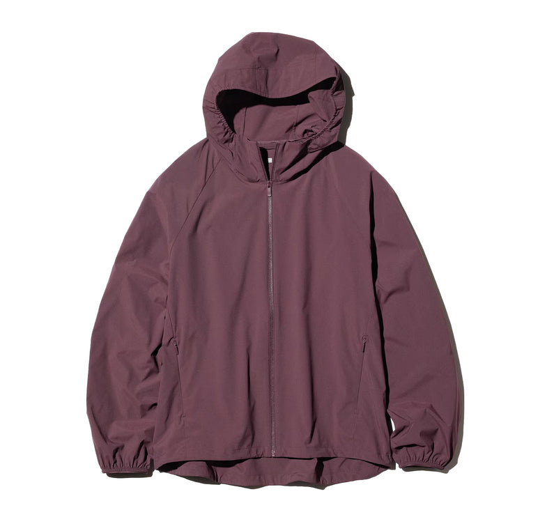 Uniqlo Women's Pocketable UV Protection Parka 19 Wine