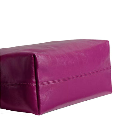 Coach Women's Medium City Tote Bag Gold/Magenta