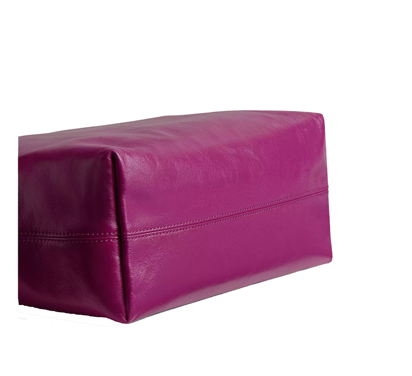Coach Women's Medium City Tote Bag Gold/Magenta
