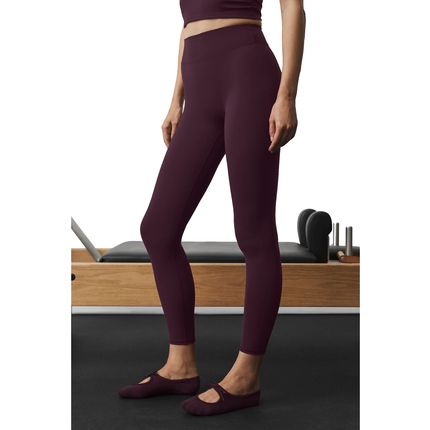 alo Women's ALO Softsculpt 7/8 Define Legging Rich Bordeaux