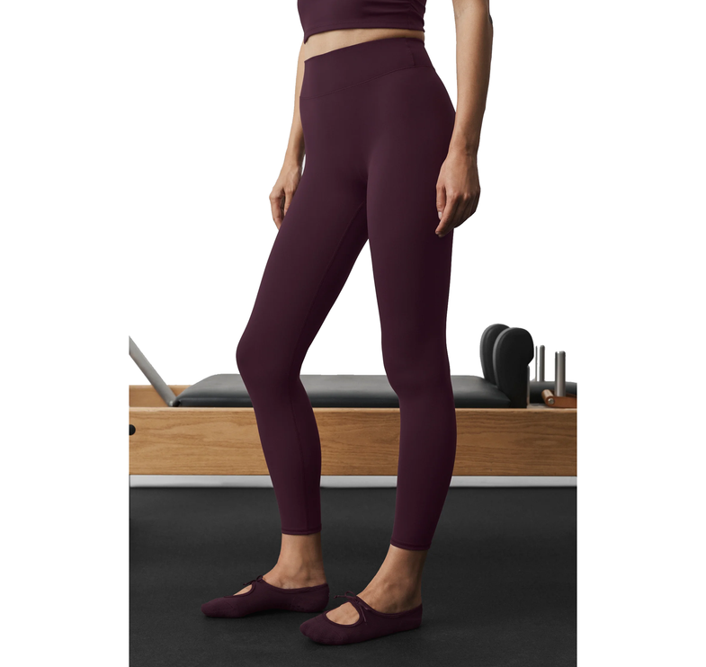 alo Women's ALO Softsculpt 7/8 Define Legging Rich Bordeaux