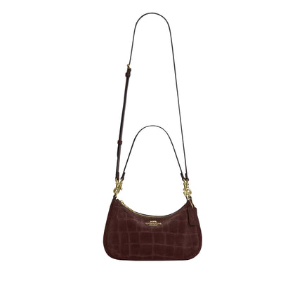 Coach Women's Soft Teri Shoulder Bag Gold/Maple