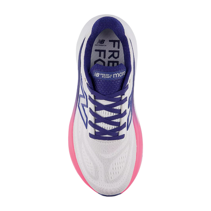 New Balance Women's Fresh Foam X More v6 Reflection with Blue Oyster and Pink Heat WMOR2D5