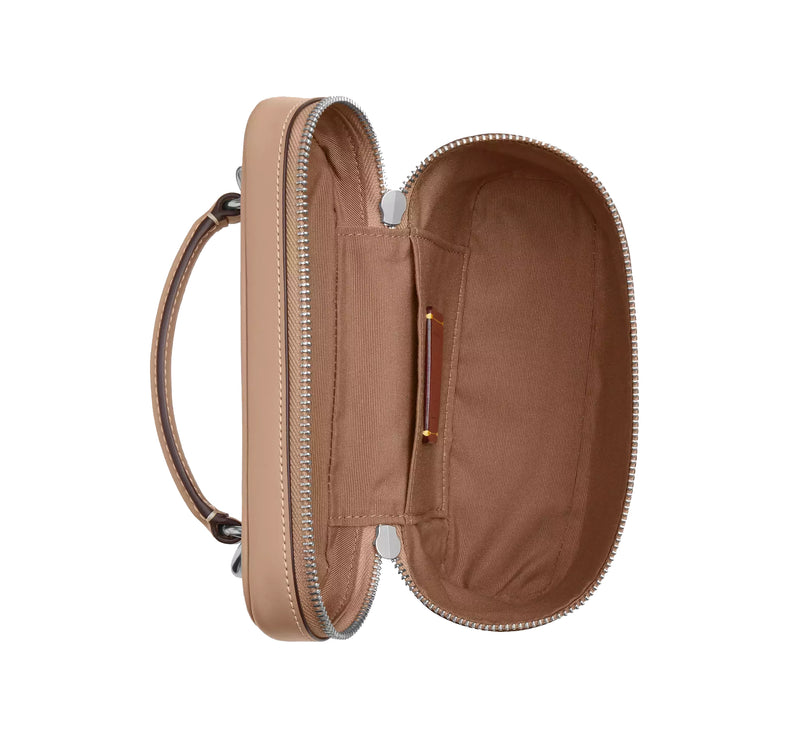 Coach Women's Rainer Crossbody Bag 18 In Signature Canvas Silver/Sand/Taupe