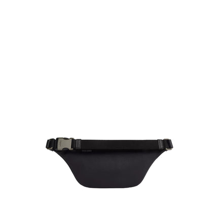Coach Unisex Warren Mini Belt Bag In Signature Canvas With Stripes Gunmetal/Black/Grey