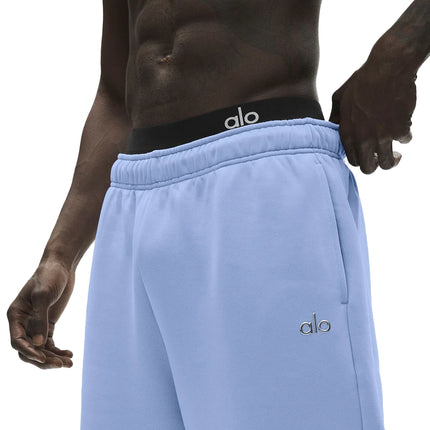alo Men's Accolade Straight Leg Sweatpant Light Provence Blue