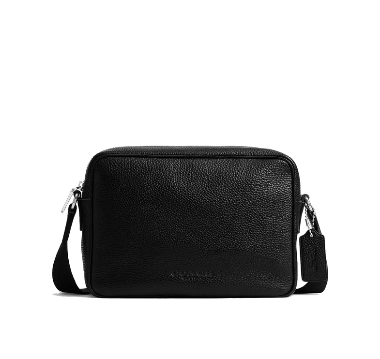 Coach Unisex Colton Crossbody Bag 25 Silver/Black