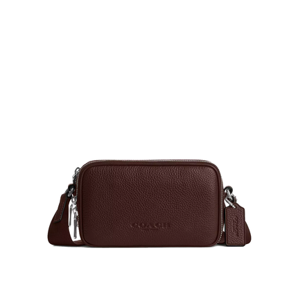 Coach Unisex Colton Crossbody Bag 19  Silver/Maple