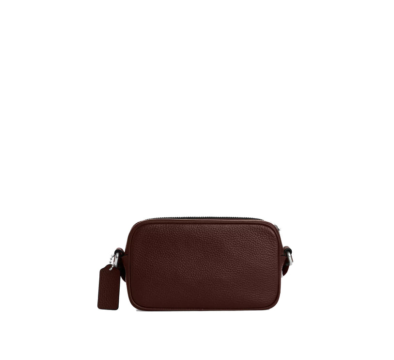Coach Unisex Colton Crossbody Bag 19  Silver/Maple