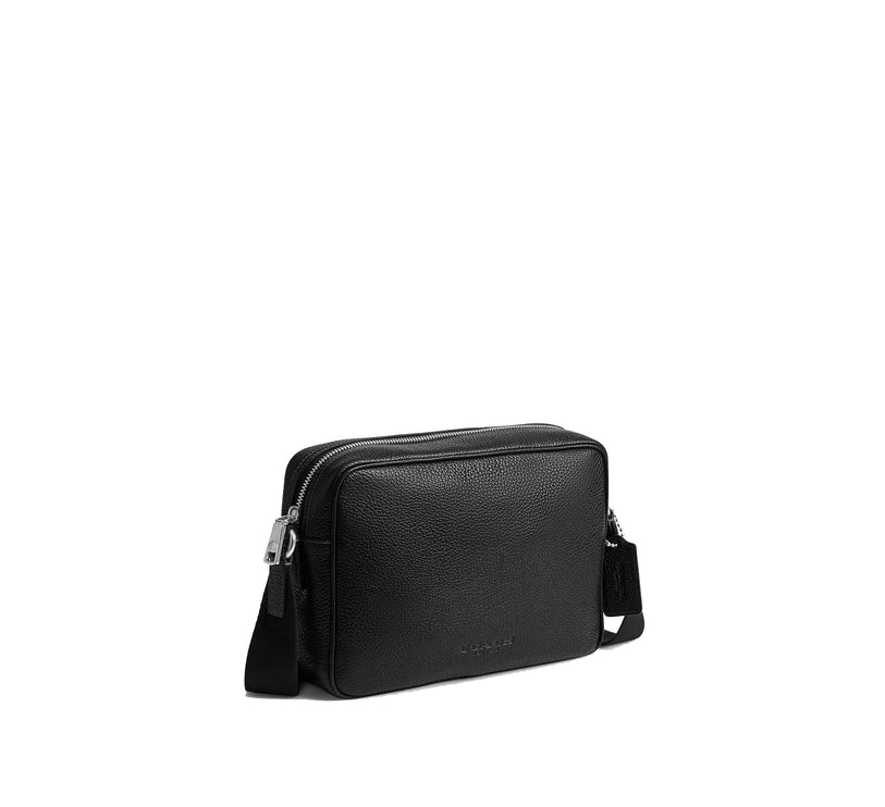 Coach Unisex Colton Crossbody Bag 25 Silver/Black