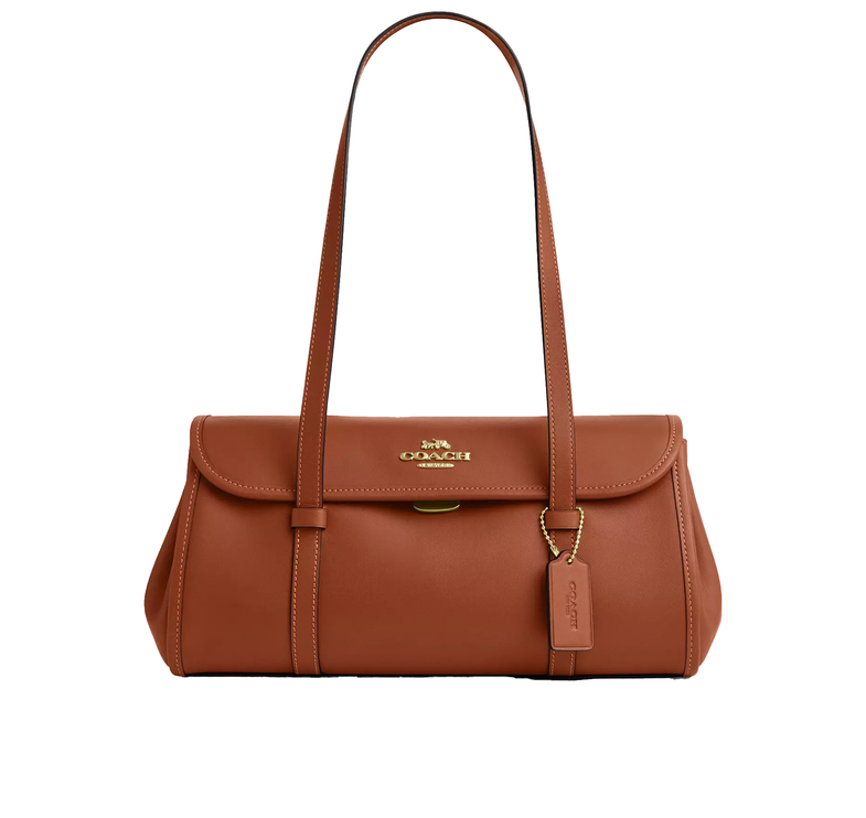 Coach Women's Bridget Flap Shoulder Bag Gold/Tan