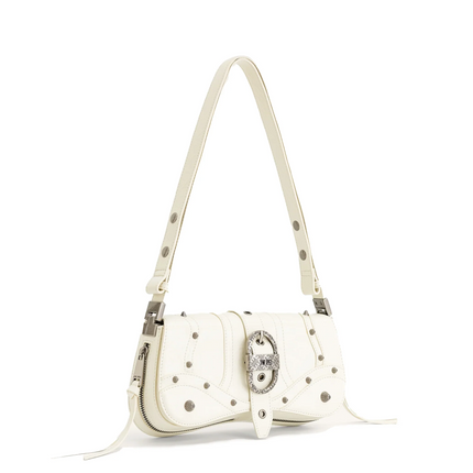 JW PEI Women's Joy Crushed Shoulder Bag White