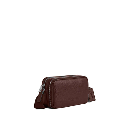 Coach Unisex Colton Crossbody Bag 19  Silver/Maple