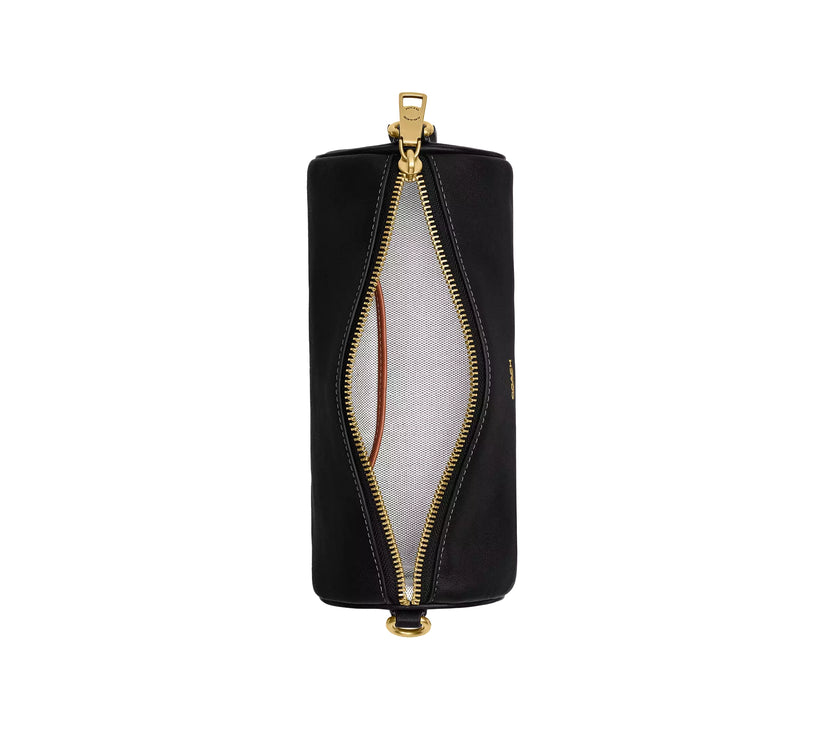 Coach Women's Barrel Bag  Brass/Black