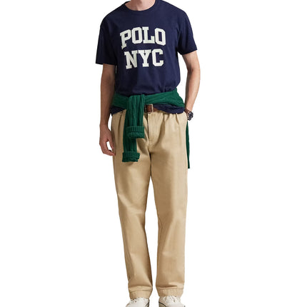 Polo Ralph Lauren Men's Classic Fit Jersey Graphic T-Shirt Cruise Navy