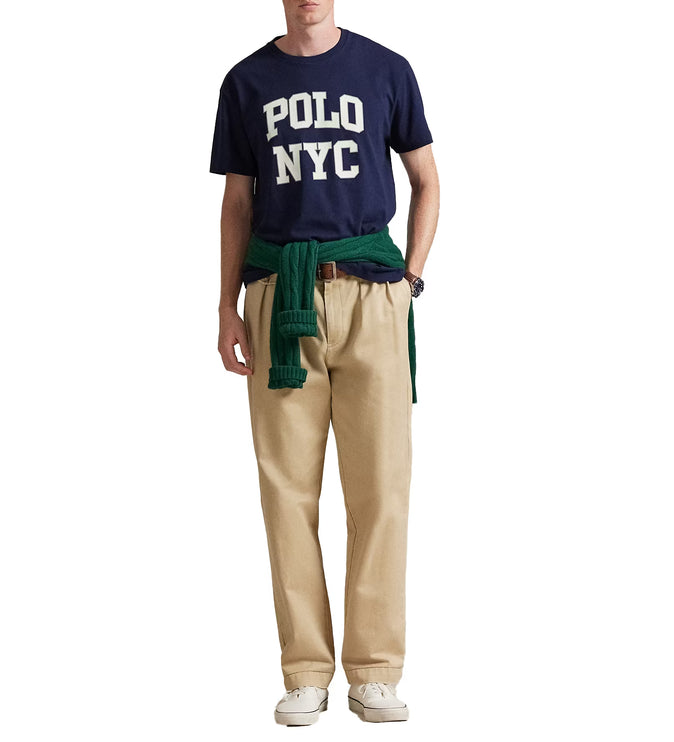 Polo Ralph Lauren Men's Classic Fit Jersey Graphic T-Shirt Cruise Navy