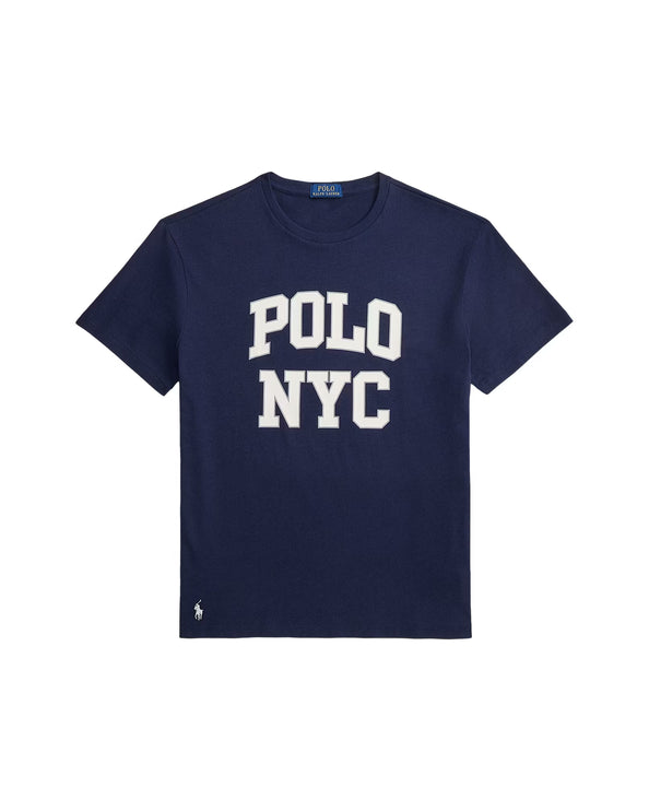 Polo Ralph Lauren Men's Classic Fit Jersey Graphic T-Shirt Cruise Navy