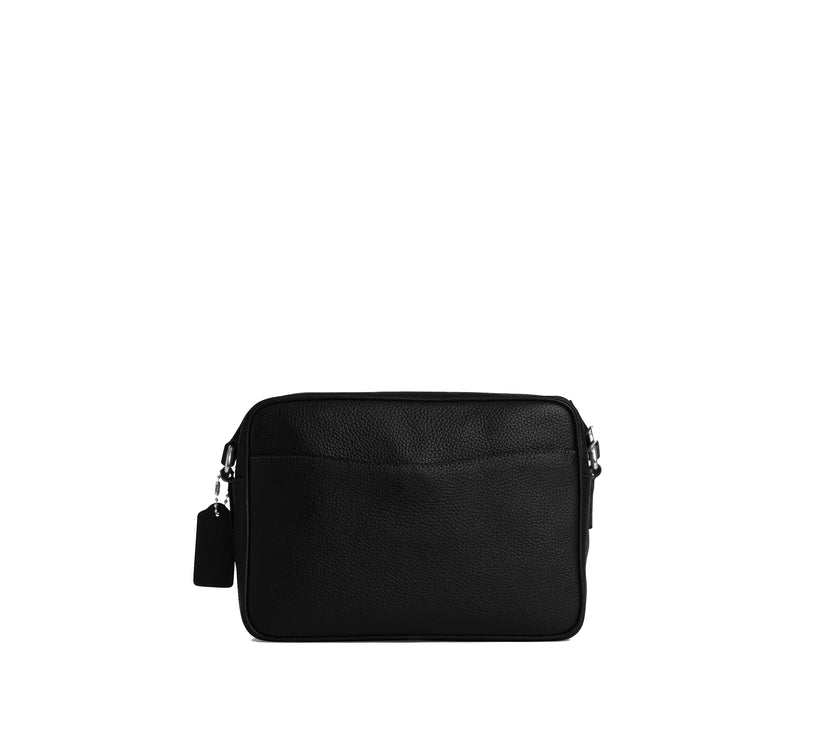Coach Unisex Colton Crossbody Bag 25 Silver/Black