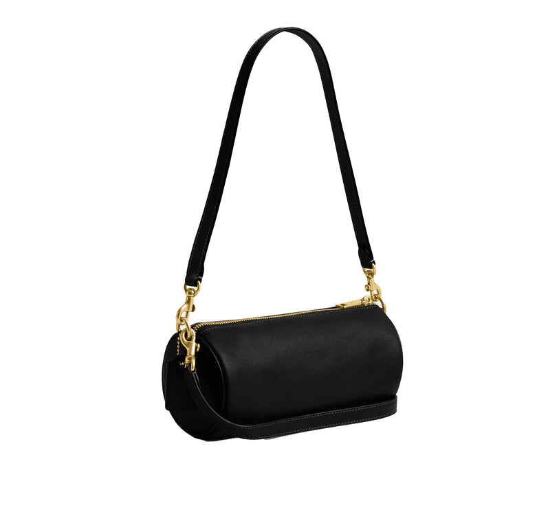 Coach Women's Barrel Bag  Brass/Black
