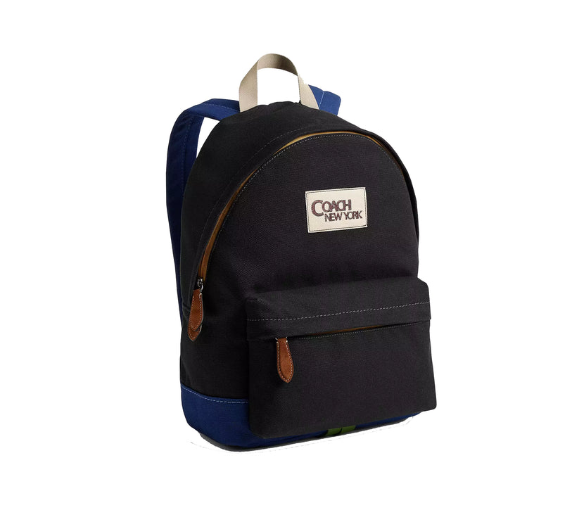 Coach Unisex Tyler Backpack Silver/Black Multi