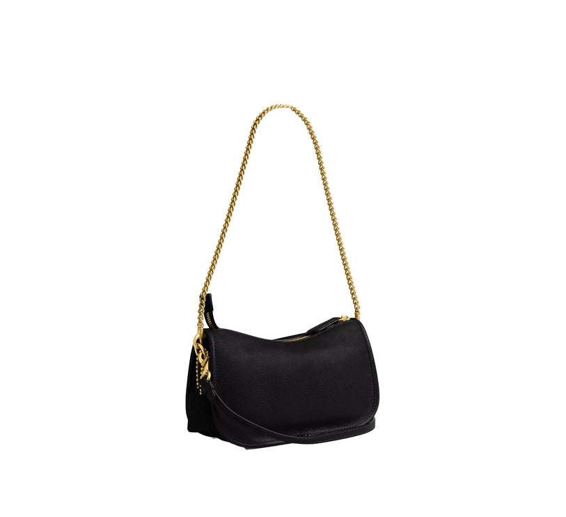 Coach Women's Twin Turnlock Waverly Bag Brass/Black