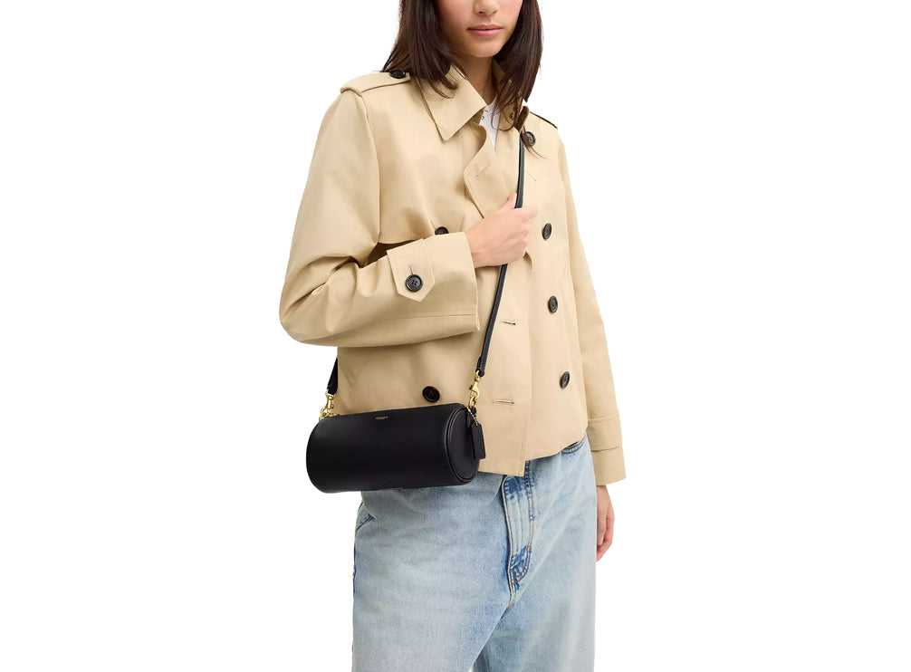 Coach Women's Barrel Bag  Brass/Black