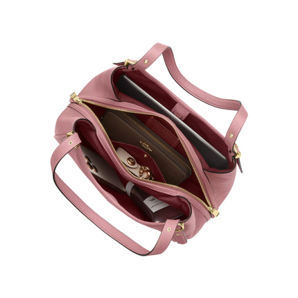 Coach Women's Erin Shoulder Bag Gold/Peony