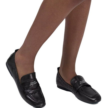 Marc Jacobs Women's The Leather Jude Loafer Black