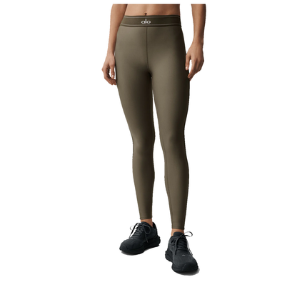alo Women's Airlift High-Waist Suit Up Legging Olive Tree/Olive Tree