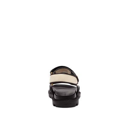 Coach Women's Brynn Sandal Chalk&Black
