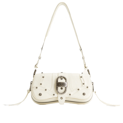 JW PEI Women's Joy Crushed Shoulder Bag White