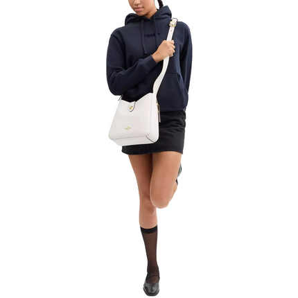 Coach Women's Hadley Convertible Crossbody Bag Gold/Chalk