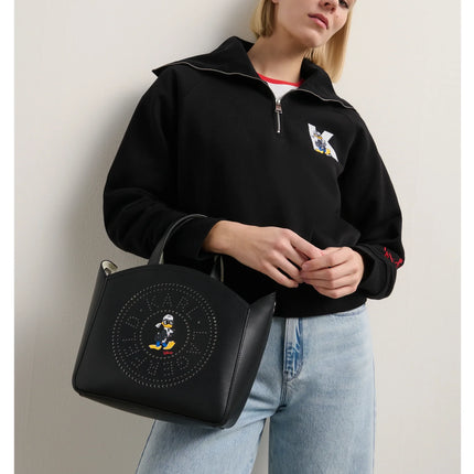 Disney x KARL LAGERFELD Women's Small Tote Bag Black