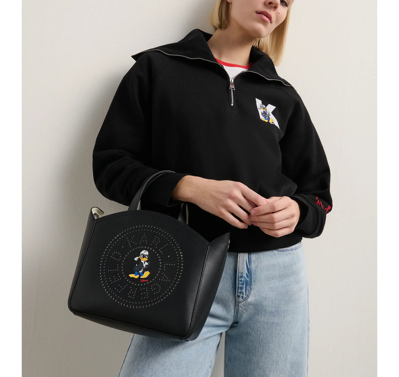 Disney x KARL LAGERFELD Women's Small Tote Bag Black