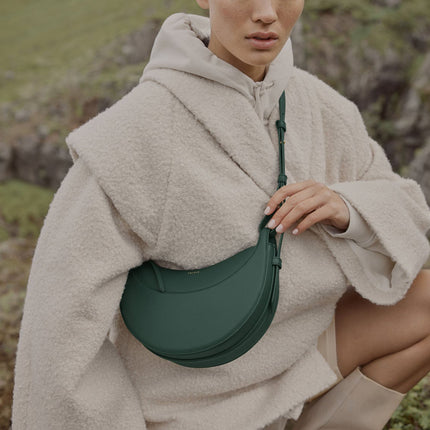 Polène Women's Numéro Dix Edition Textured Green