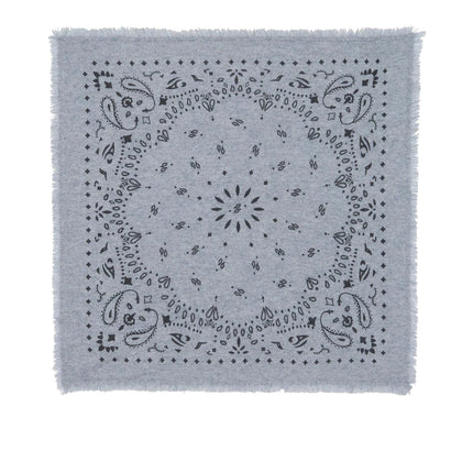 KUJTEN Women's Large Bandana Hachiko Marl Gray