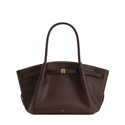 JW PEI Women's Hana Medium Tote Bag Dark Brown