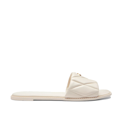 Coach Women's Holly Sandal With Quilting Chalk