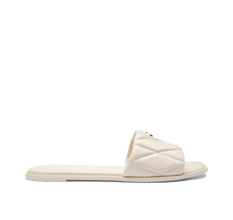 Coach Women's Holly Sandal With Quilting Chalk