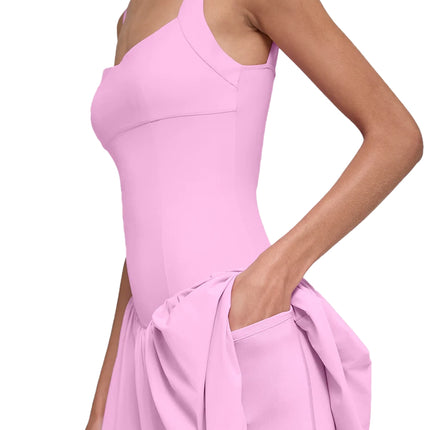 alo Women's Alosoft Break Point Tennis Dress Candy Heart Pink