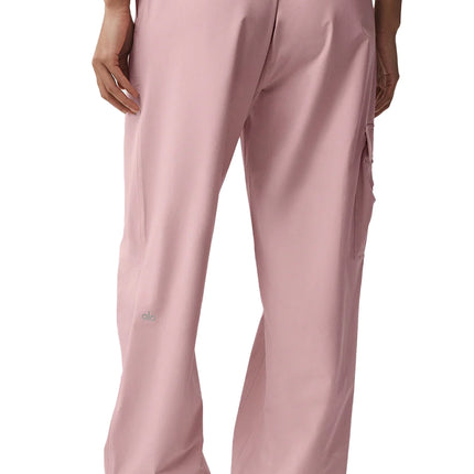 alo Women's Low Rise Megastar Cargo Pant Vintage Pink