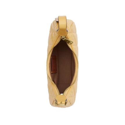 Coach Women's Emily Shoulder Bag With Quilting Gold/Soft Yellow