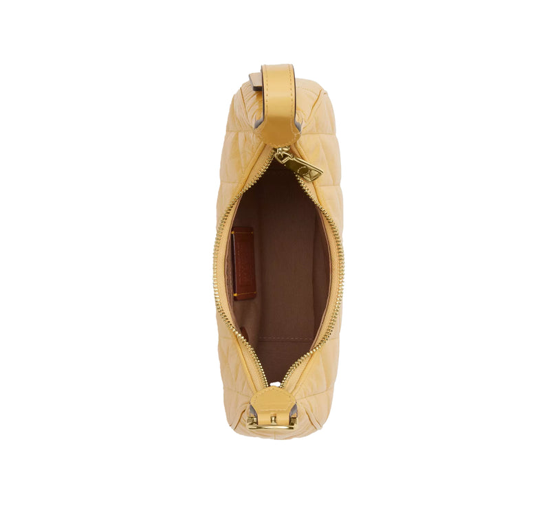 Coach Women's Emily Shoulder Bag With Quilting Gold/Soft Yellow
