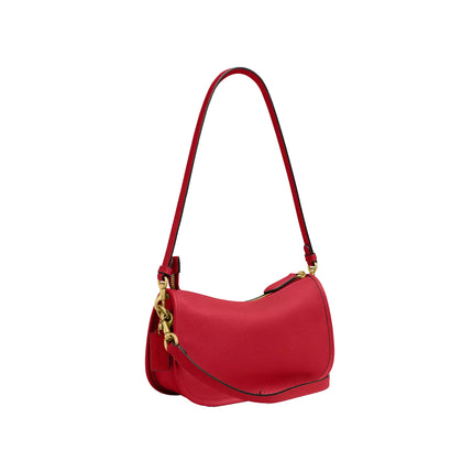 Coach Women's Waverly Bag Brass/Scarlet