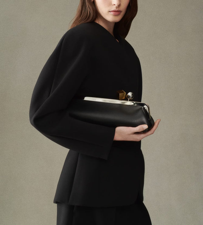 Jacquemus Women's The Salon Clutch Black